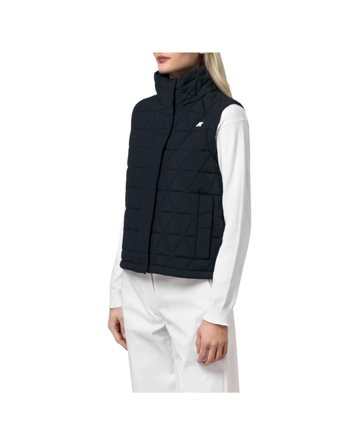 Gilet trapuntato impermeabile Blue depth K31511W K89 K-WAY 
