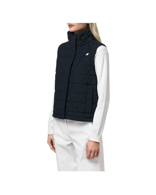 Gilet trapuntato impermeabile Blue depth K31511W K89 K-WAY 