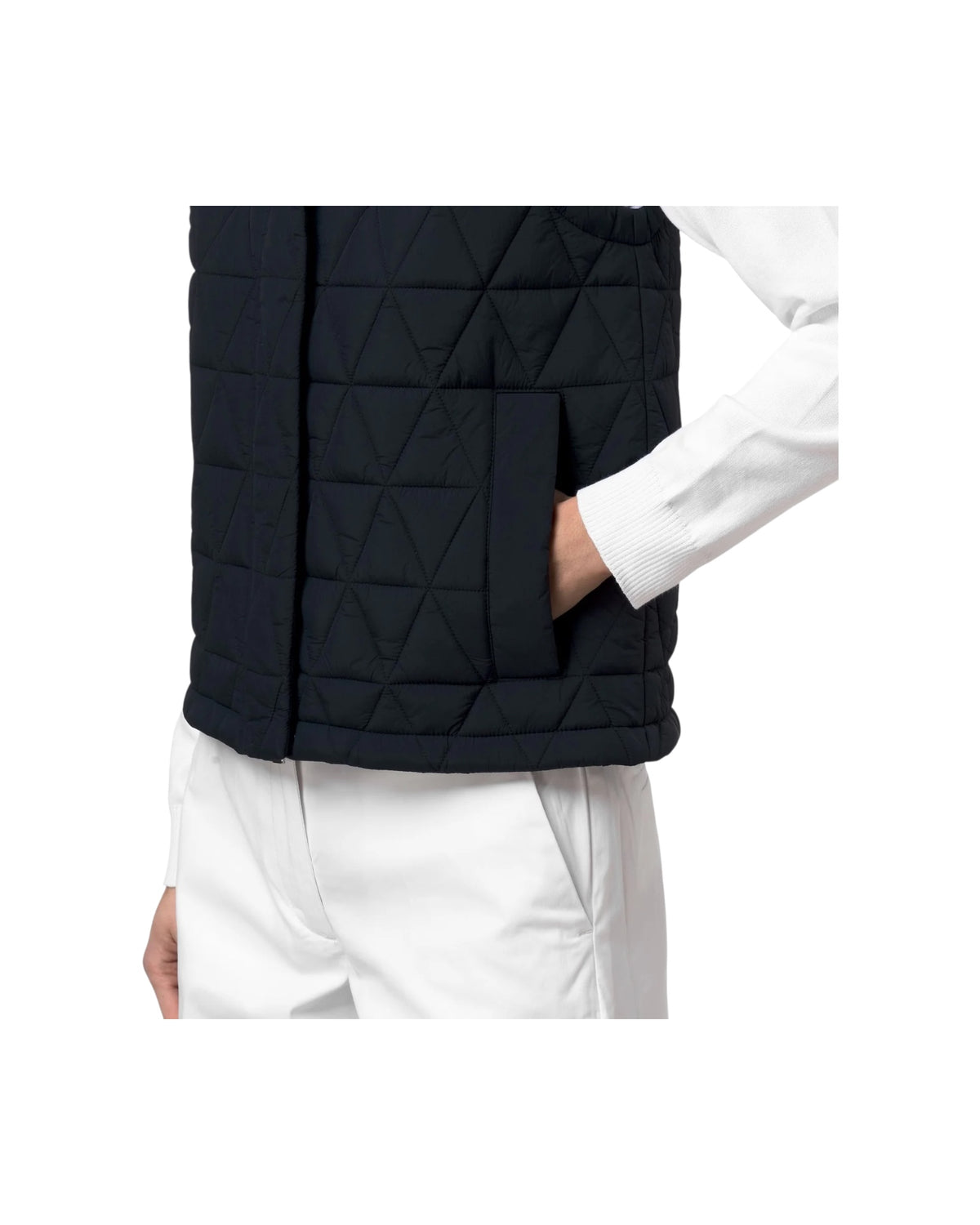 Gilet trapuntato impermeabile Blue depth K31511W K89 K-WAY 
