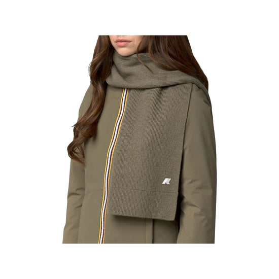 Sciarpa in lana Green army K4136FW XBE K-WAY 