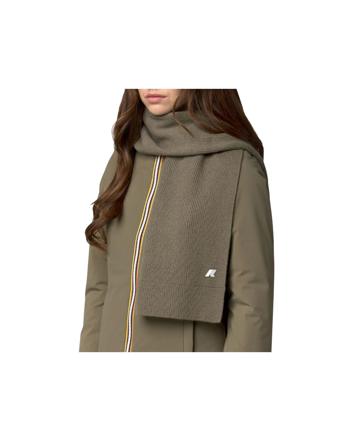 Sciarpa in lana Green army K4136FW XBE K-WAY 