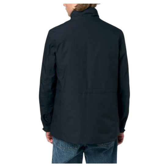 Field Jacket in cotone e nylon Blue depth K4157EW K89 K-WAY 