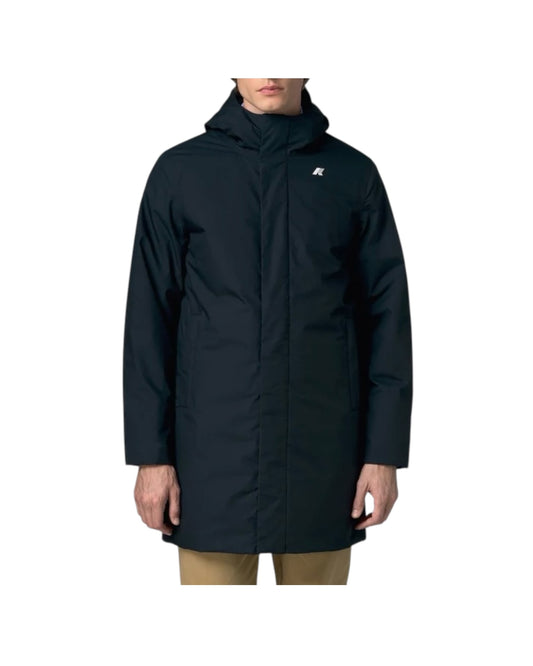 Giacca a tre quarti Blue depth K4157FW K89 K-WAY 