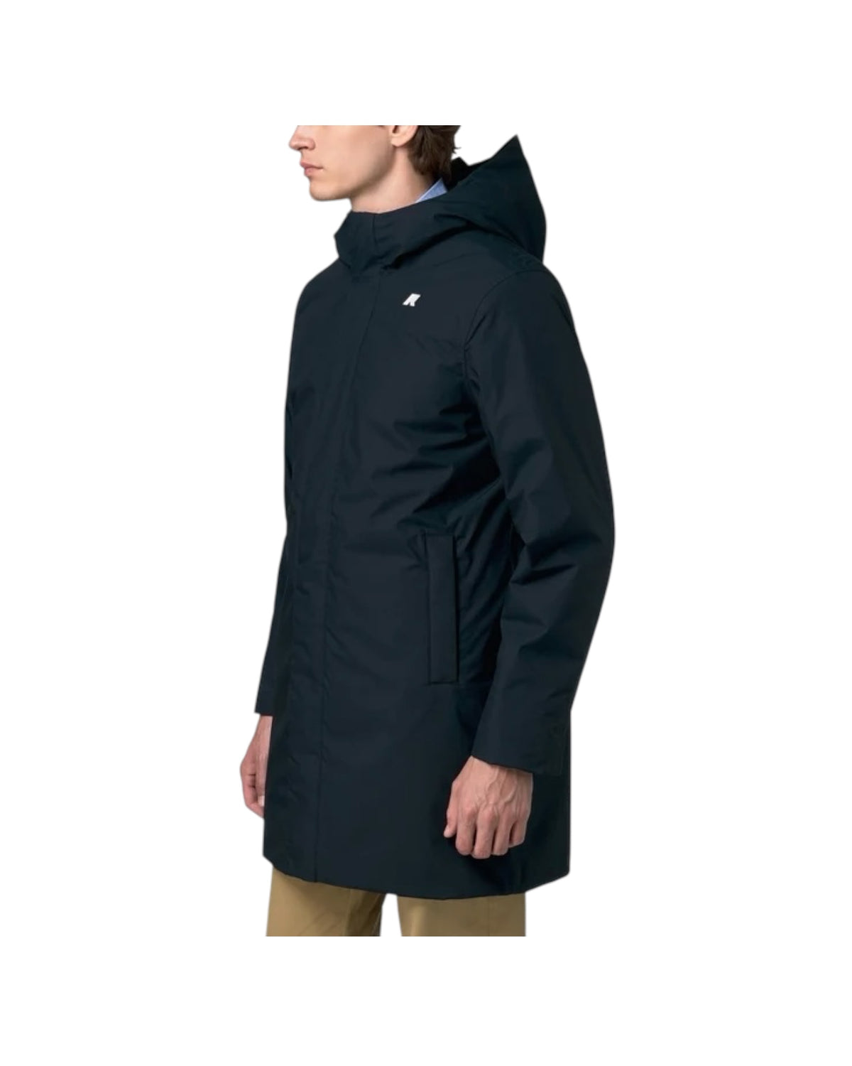 Giacca a tre quarti Blue depth K4157FW K89 K-WAY 