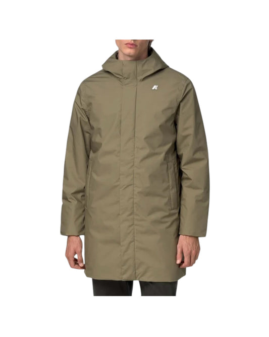 Giubbino a tre quarti Green army K4157FW XBE K-WAY 