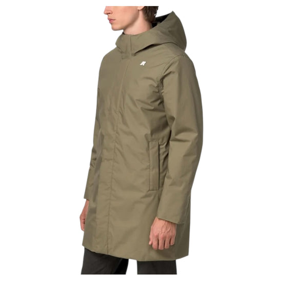 Giubbino a tre quarti Green army K4157FW XBE K-WAY 