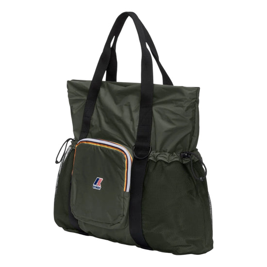 Tote Bag impermeabile Green Blackish K51479W WMR K-WAY 