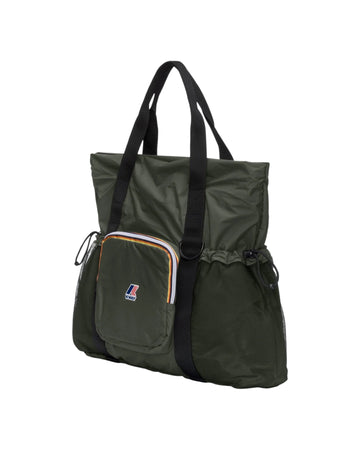 Tote Bag impermeabile Green Blackish K51479W WMR K-WAY 