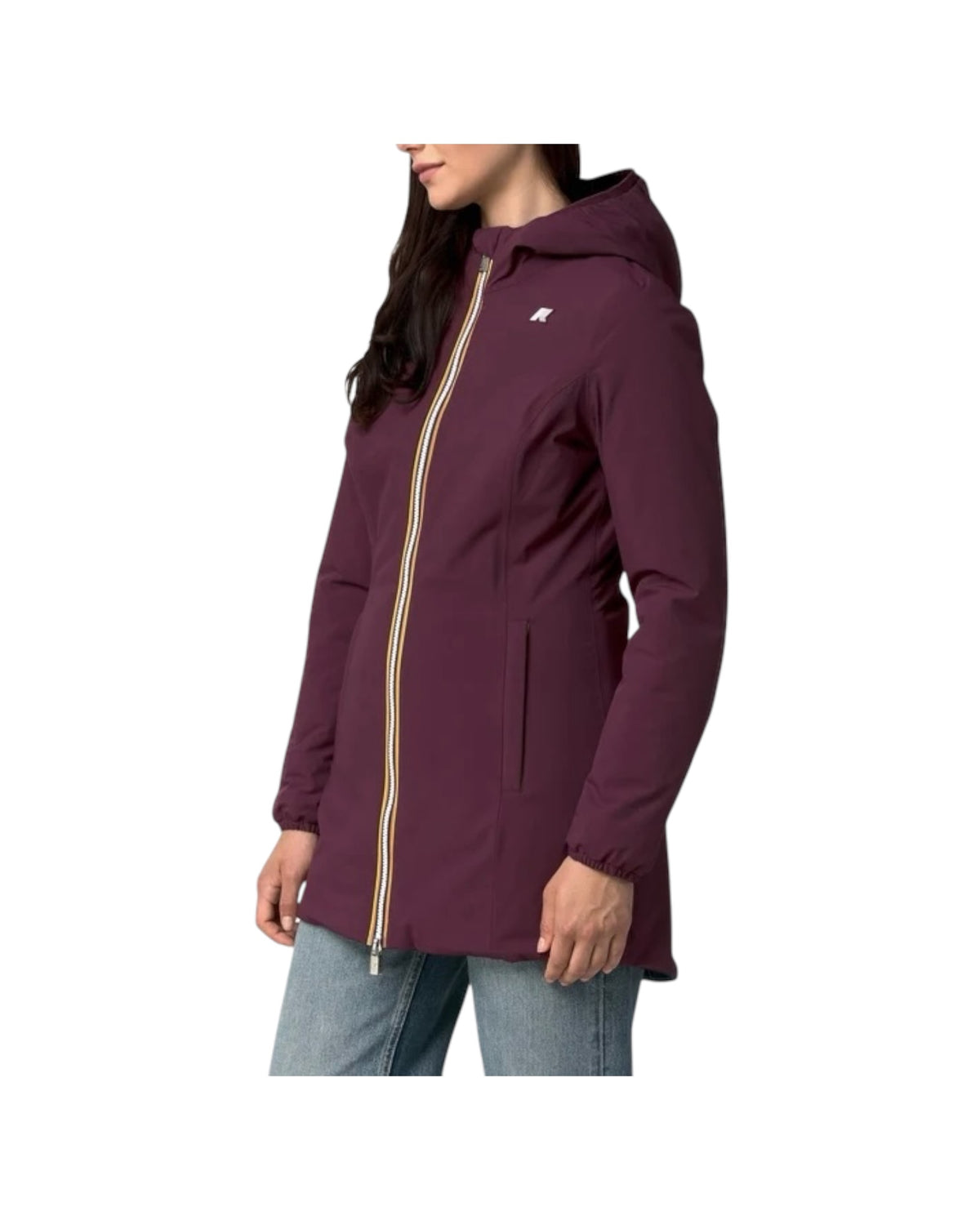 Giacca reversibile Violet mauve wine/Blue depth K6128UW D0R K-WAY 