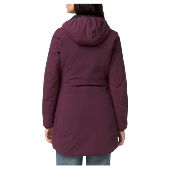 Giacca reversibile Violet mauve wine/Blue depth K6128UW D0R K-WAY 