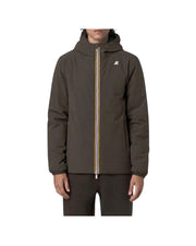Giacac reversibile Black olive/Green blackish