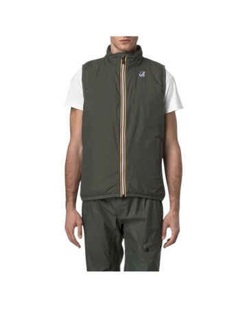 Gilet con imbottitura leggera Green Blackish K6131ZW WMR K-WAY 