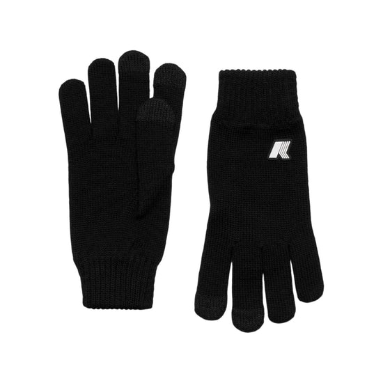 Guanti in lana Black pure K61335W USY K-WAY 