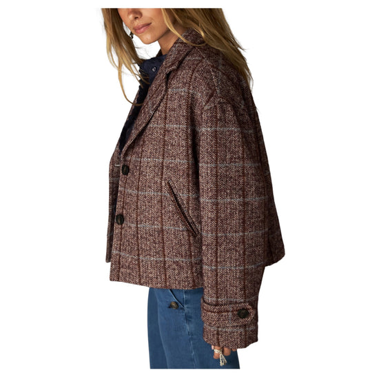 Cappotto corto Forest Tobacco AUTUMN BALMORAL FOREST TABACCO MAISON HOTEL 