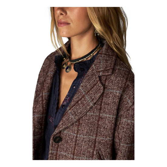Cappotto corto Forest Tobacco AUTUMN BALMORAL FOREST TABACCO MAISON HOTEL 