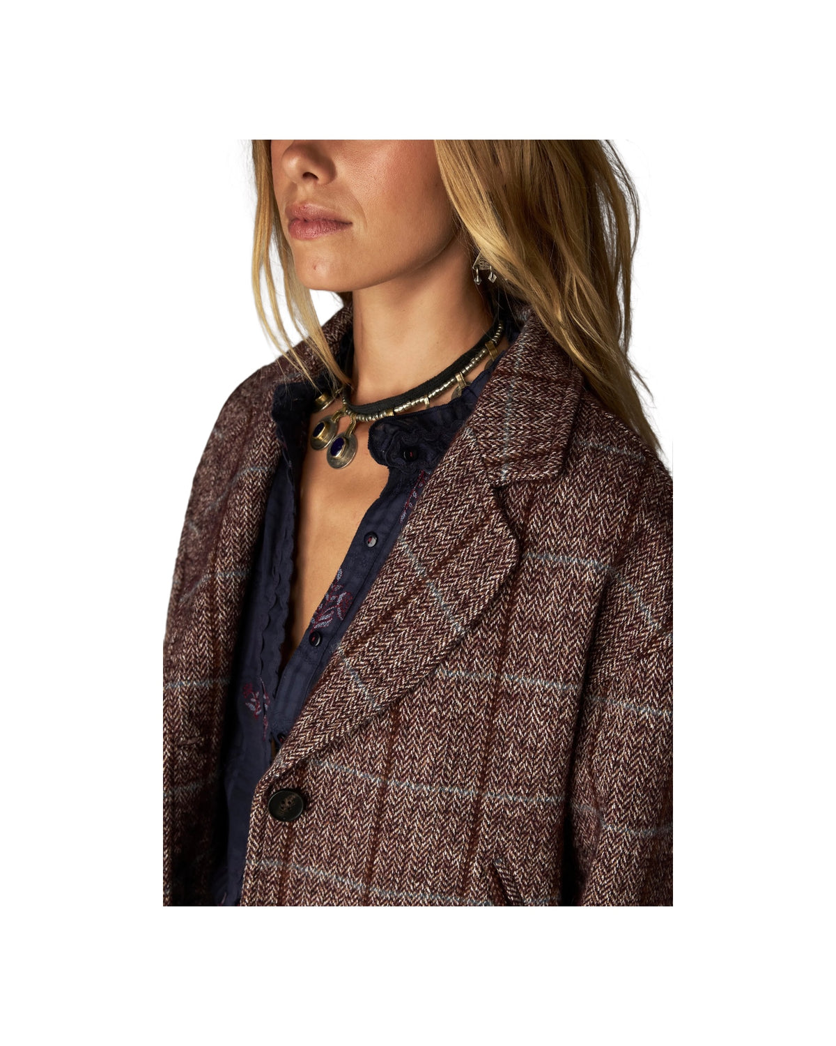 Cappotto corto Forest Tobacco AUTUMN BALMORAL FOREST TABACCO MAISON HOTEL 