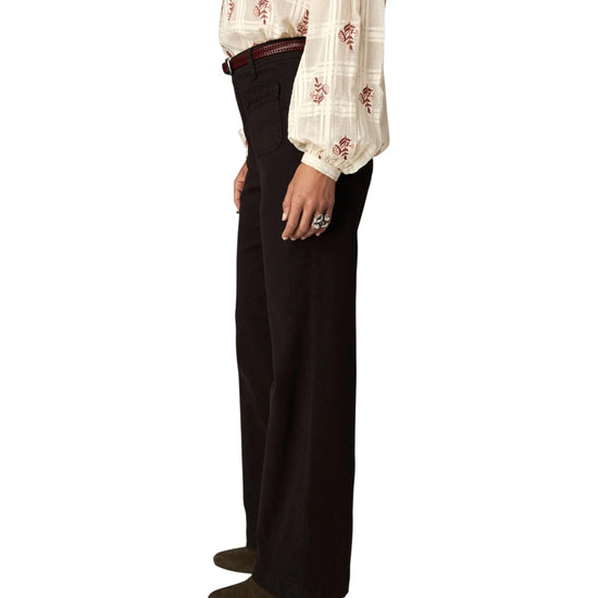 Pantalone Palazzo in misto lyocell Coffee CAPULETO COFFEE MAISON HOTEL 