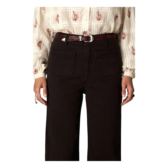 Pantalone Palazzo in misto lyocell Coffee CAPULETO COFFEE MAISON HOTEL 