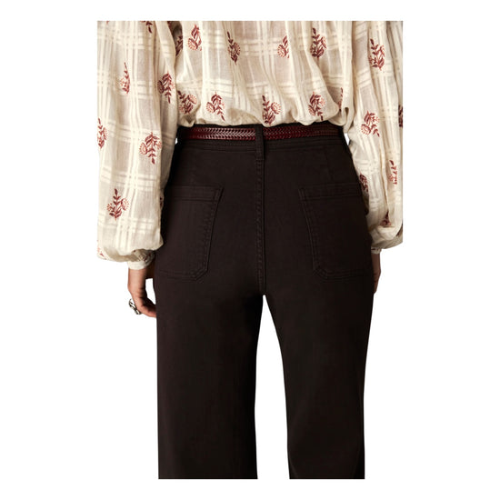Pantalone Palazzo in misto lyocell Coffee CAPULETO COFFEE MAISON HOTEL 
