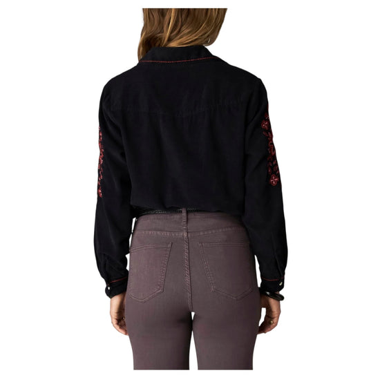 Camicia con ricami Nero CARNAVAL NERO MAISON HOTEL 