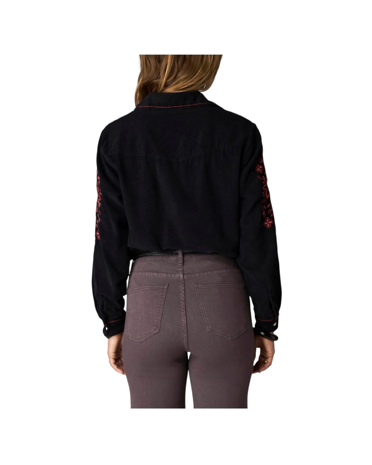 Camicia con ricami Nero CARNAVAL NERO MAISON HOTEL 