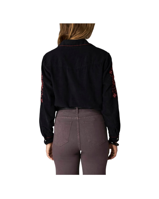 Camicia con ricami Nero CARNAVAL NERO MAISON HOTEL 