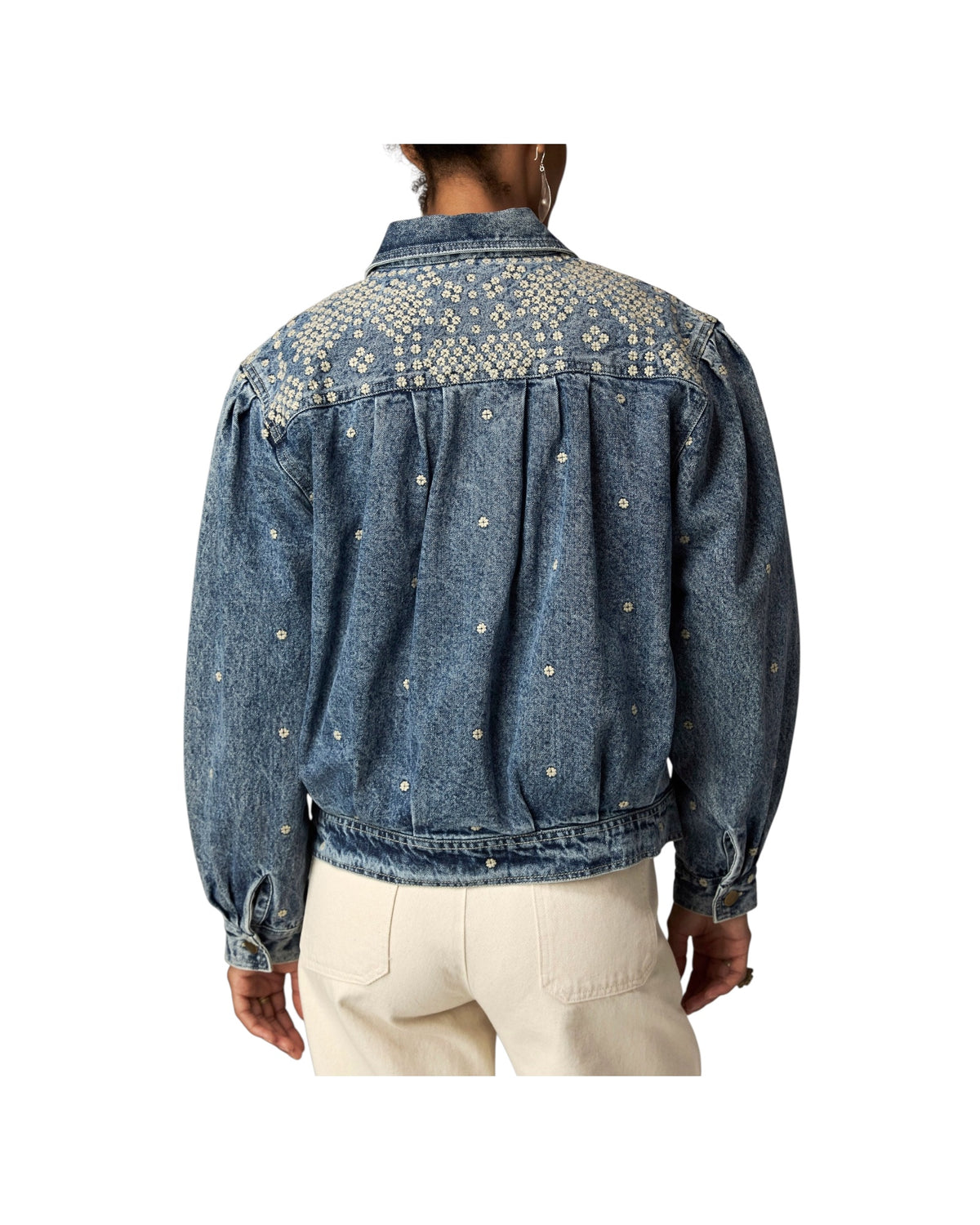 Giacca in jeans ricamato Blue note DALLAS BLUE NOTE MAISON HOTEL 