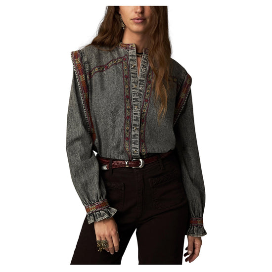 Camicia in Jeans Hamptons Grey GREY GARDENS HAMPTONS GREY MAISON HOTEL 