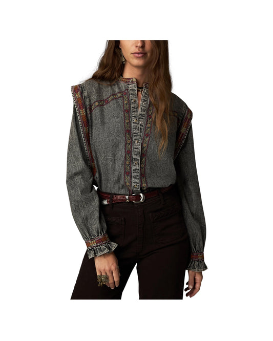 Camicia in Jeans Hamptons Grey GREY GARDENS HAMPTONS GREY MAISON HOTEL 