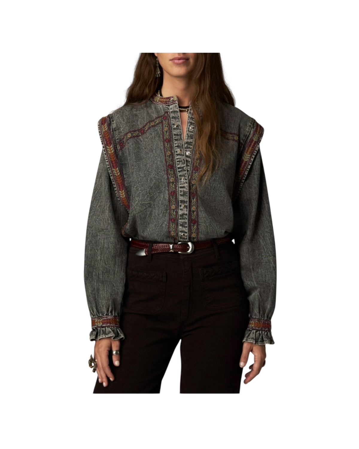 Camicia in Jeans Hamptons Grey GREY GARDENS HAMPTONS GREY MAISON HOTEL 