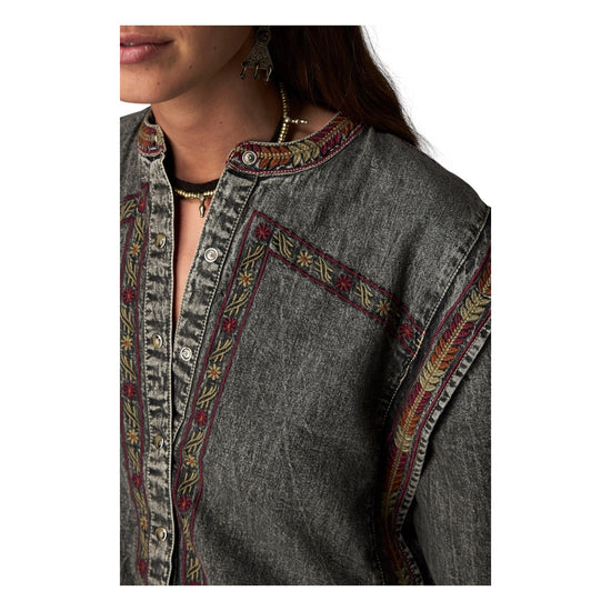 Camicia in Jeans Hamptons Grey GREY GARDENS HAMPTONS GREY MAISON HOTEL 