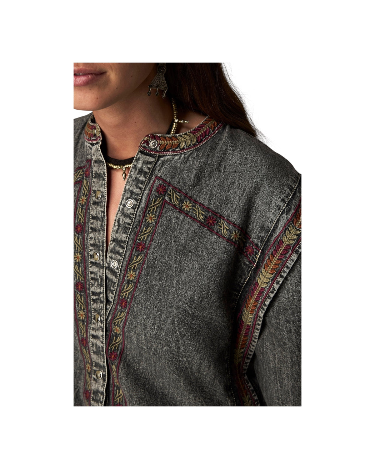 Camicia in Jeans Hamptons Grey GREY GARDENS HAMPTONS GREY MAISON HOTEL 
