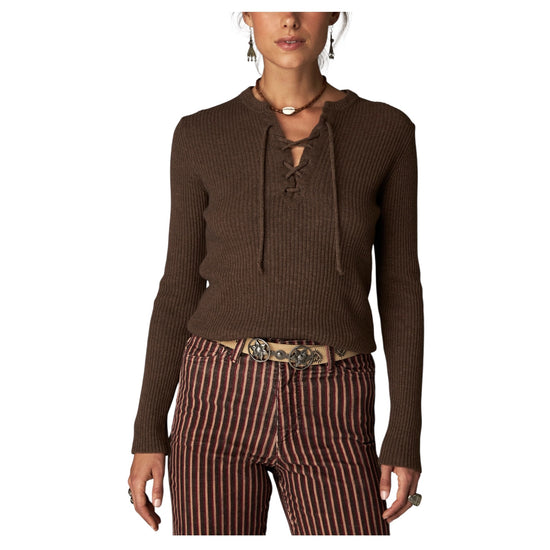 Maglia a coste con allacciatura HUNTER PIRATE MAISON HOTEL 