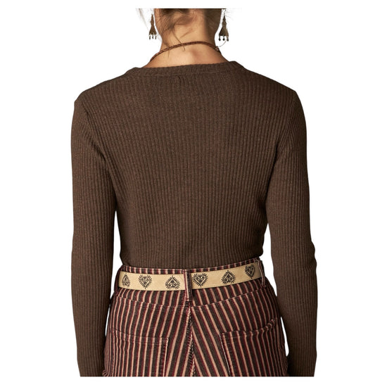 Maglia a coste con allacciatura HUNTER PIRATE MAISON HOTEL 