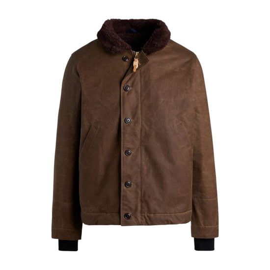 Deck Jacket Dark Tan DECK JACKET DARK TAN MANIFATTURA CECCARELLI 