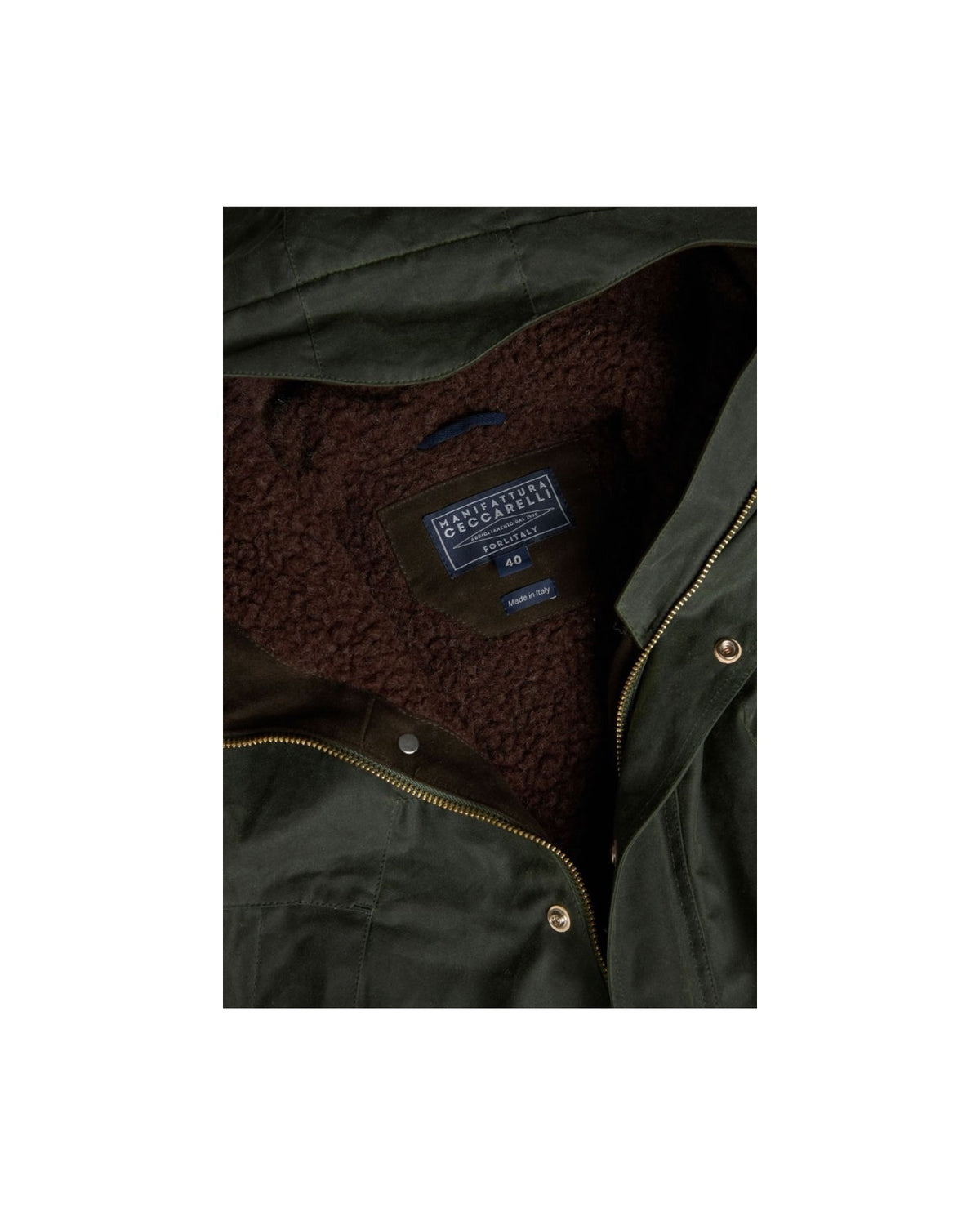 Mountain Jacket Dark Green MOUNTAIN JACKET DARK GREEN MANIFATTURA CECCARELLI 