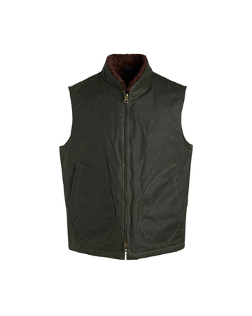 Mountain Vest Dark Green MOUNTAIN VEST DARK GREEN MANIFATTURA CECCARELLI 