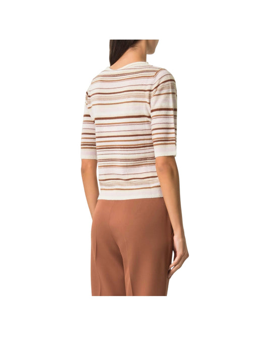 Maglia in cashmere con manica tre quarti CALLE 009 MARELLA 
