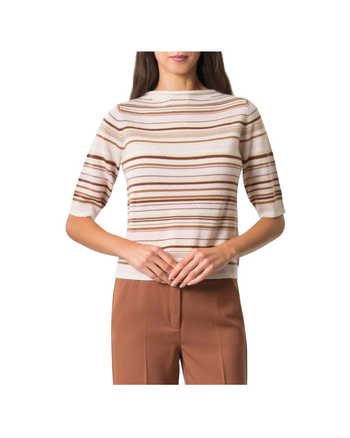 Maglia in cashmere con manica tre quarti CALLE 009 MARELLA 