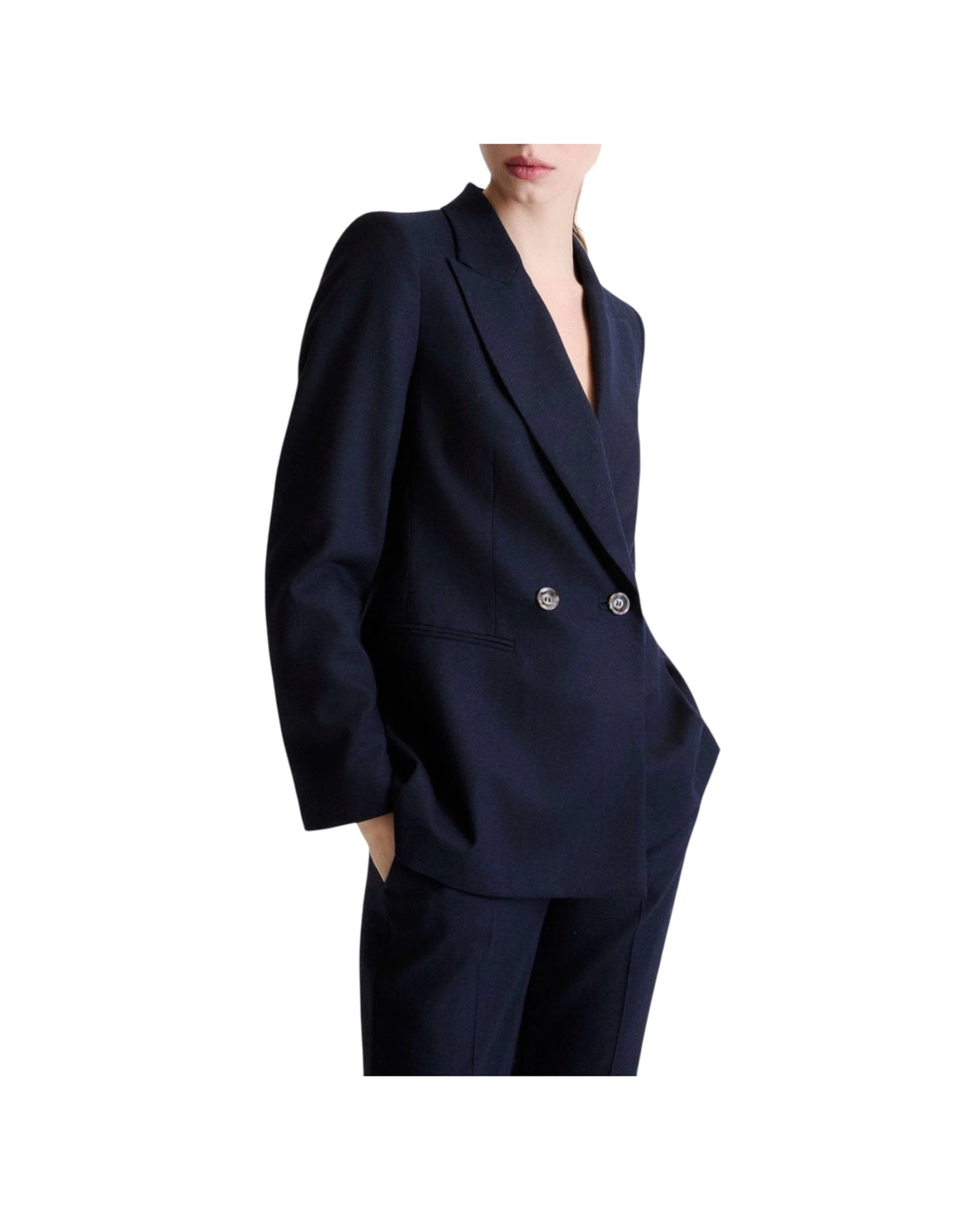 Giacca in misto lana Blu CERI 003 MARELLA 