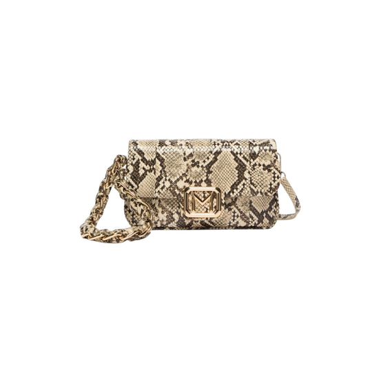 Borsa Mini in tessuto spalmano Pitone ERA 003 MARELLA 