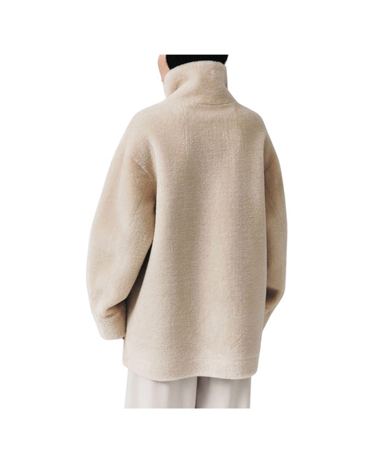 Giaccone cocoon reversibile Panna GIOVANE 001 MARELLA 