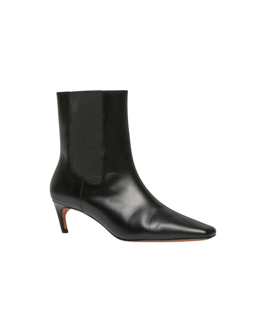 Stivaletto Chelsea in pelle Nero GRAZIA 002 MARELLA 