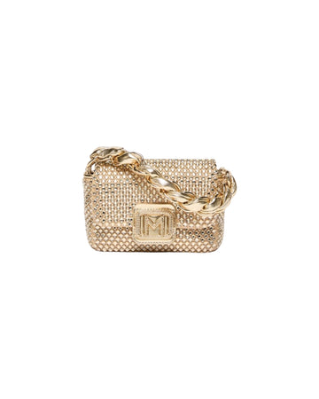 Borsa small con strass Oro LONTRA 001 MARELLA 