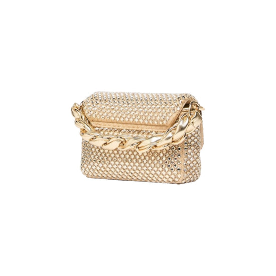Borsa small con strass Oro LONTRA 001 MARELLA 