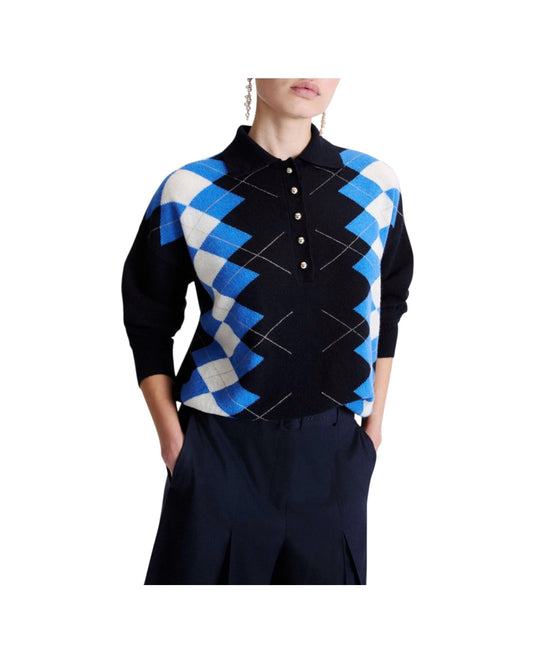 Maglia a polo Blu SEQUOIA 009 MARELLA 