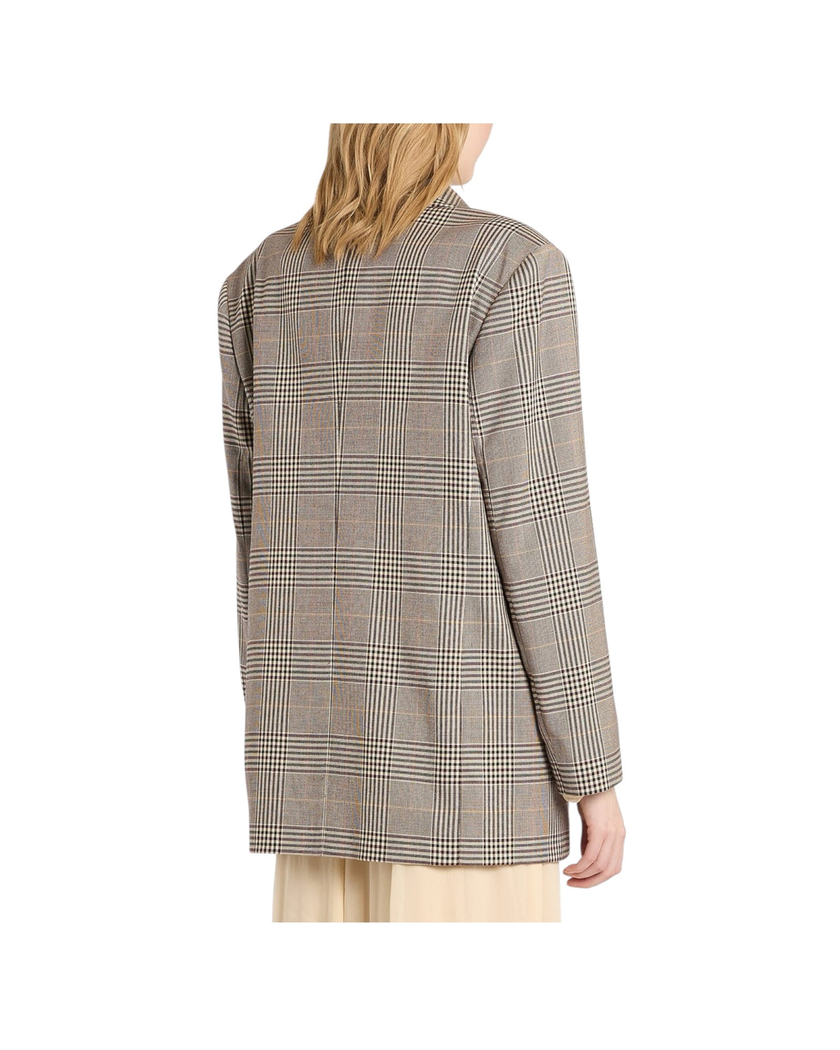 Blazer monopetto con motivo a quadri UDENTE 001 MARELLA 