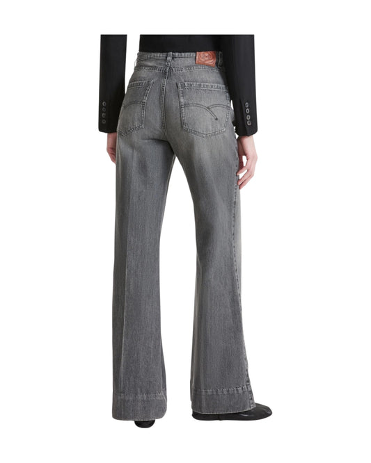 Jeans Wide leg Grigio WLEG 002 MARELLA 