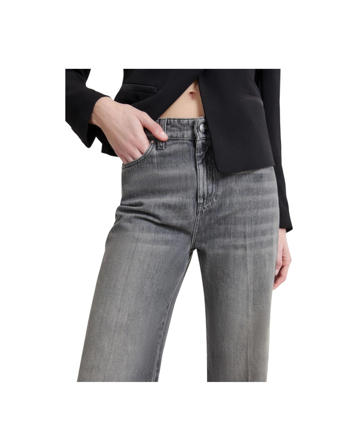 Jeans Wide leg Grigio WLEG 002 MARELLA 