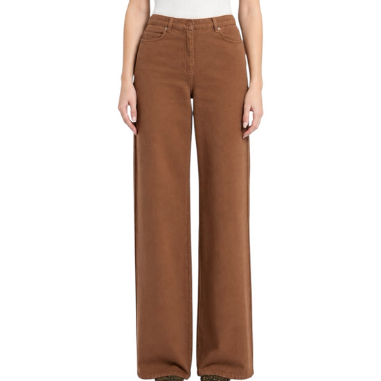 Pantalone in drill di puro cotone Tabacco ZAFFO 003 MARELLA 